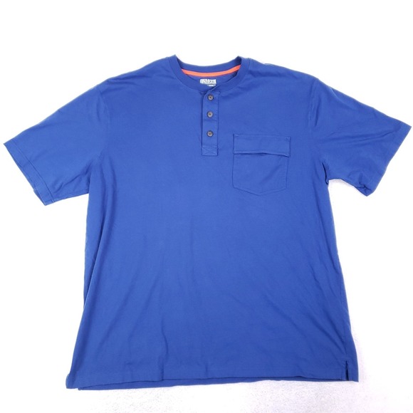 Duluth Pack Other - Duluth Trading Co Spillfighter Longtail Henley 2XL Blue